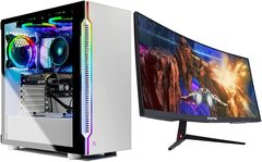 GAMING TOWER W/29" MONITOR